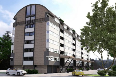 Renovation of a residential building